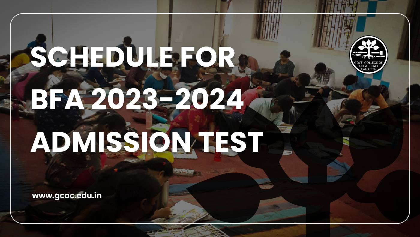Schedule for BFA Admission Test 2023